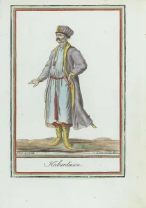 Scimitar Prints: Kabardian man, one of the 12 Circassian tribes