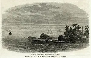 Sank Prints: Kadir Rocks, Sri Lanka, 1871