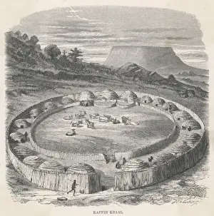 Natives Prints: Kaffir Kraal