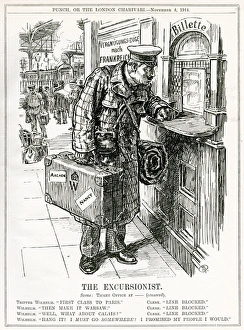 Images Dated 14th September 2017: Kaiser as Excursionist 1914