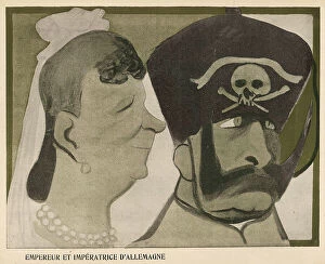 Deaths Collection: Kaiser Wilhelm Ii 1903 Cartoons Caricatures German