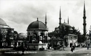 Mausoleum Prints: Kaiser Wilhelm II Fountain (German Fountain), Istanbul