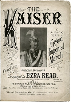 Images Dated 20th January 2017: Kaiser Wilhelm II, Imperial March