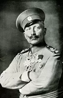 Images Dated 16th January 2020: Kaiser Wilhelm II in military uniform