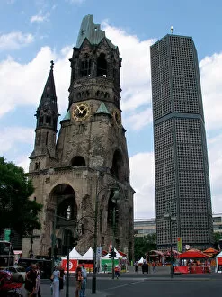 Bombing Collection: Kaiser Wilhelm Memorial Church, Berlin, Germany