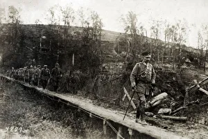 Ukraine Gallery: Kaiser Willhelm crosses Strypa River, Western Ukraine
