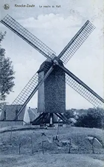 Kalf Windmill at Knocke-Zoute, Belgium