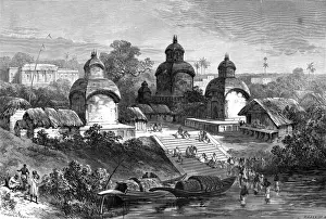 Calcutta Prints: Kali Ghaut, Calcutta
