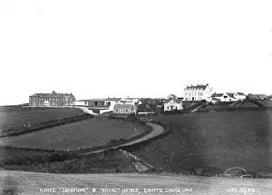 Giants Prints: Kanes Causeway and Royal Hotels, Giants Causeway