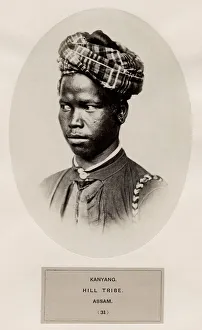 Kanyang Hill Tribe, Assam, young man