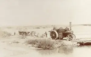 Tractor Prints: Karaganda, Kazakhstan - Steam tractor