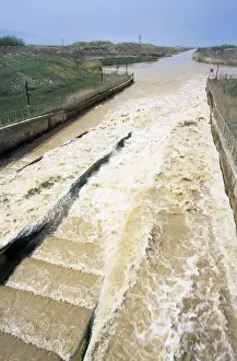 Environment Prints: Karakum / Qaraqum / Kara Kum / Garagum Canal