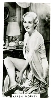 Morley Prints: Karen Morley, American actress