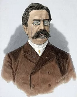 Images Dated 27th December 2012: Karl Heinrich von Boetticher (1833-1907). Engraving. Colored