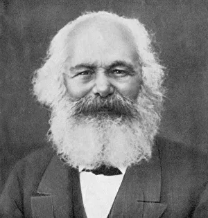Jolly Prints: Karl Marx, German political writer and revolutionary