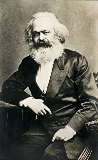 1883 Collection: Karl Marx / Postcard