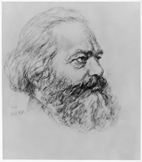 Theorist Gallery: Karl Marx / Shukow 1898