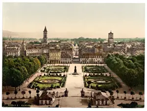 Karlsruhe, general view, Baden, Germany