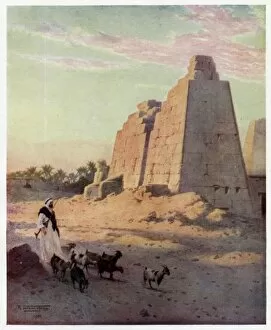 Pylon Gallery: Karnak / The Pylon / 1904