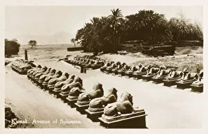 Unesco Collection: Karnak Temple Complex, Egypt - Avenue of Sphinxes