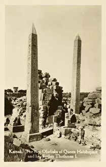 Amun Gallery: Karnak Temple Complex, Egypt - Two Obelisks