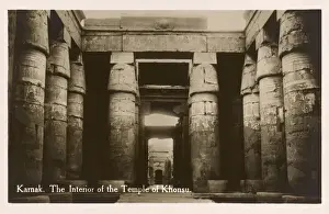 Pharoah Prints: Karnak Temple Complex, Egypt - The Temple of Khonshu