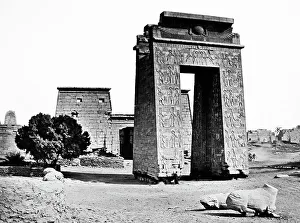 Karnak Prints: Karnak Temple complex, Luxor, Egypt, Victorian period
