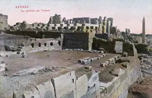 Temples Prints: Karnak Temple Complex (Thebes), Egypt
