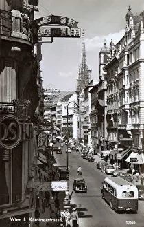 Vienna Collection: Karntnerstrasse, Vienna, Austria