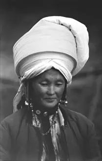 Kashgar Trip - Uyghur Woman - Headdress