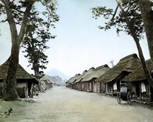 Deserted Prints: Kashiwabara, Tokaido, Japan