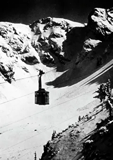 Kasprowy Weirch Cable Car, Poland, early 1900s