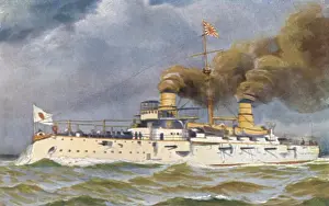 Scrapped Prints: Kasuga Japan Warship