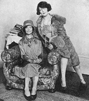 Irene Collection: Kate Meyrick released from prison