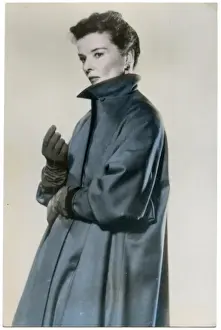 Raincoat Prints: Katharine Hepburn