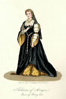 Images Dated 7th September 2017: Katherine of Aragon, first queen of Henry VIII