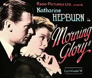 Forthcoming Prints: Katherine Hepburn Morning Glory movie advertisement
