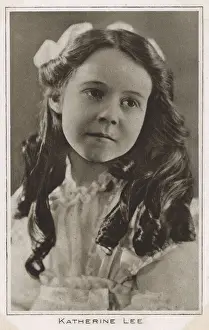 Vaudeville Prints: Katherine Lee, child star