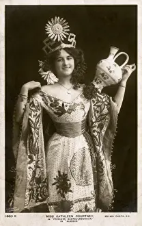 Aladdin Prints: Kathleen Courtney as Princess Badroulboudoir in Aladdin