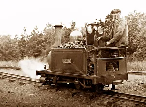 Katie on the Eaton Hall Railway, Victorian period