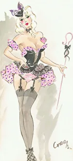 Images Dated 16th March 2018: Katie - Murrays Cabaret Club costume design