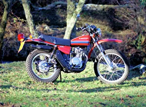 Kawasaki KL 250 motorbike