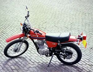 Kawasaki KL 250 motorbike