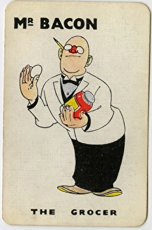 Images Dated 16th February 2016: Kay Snap - Mr Bacon the Grocer
