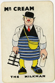 Images Dated 16th February 2016: Kay Snap - Mr Cream the Milkman