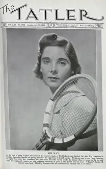 Racket Prints: Kay Stammers, tennis player