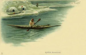 Kayak Prints: Kayak, Greenland