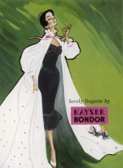 Nightie Gallery: Kayser Bondor lingerie advertisement