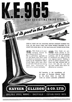 Ellison Prints: Kayser Ellison KE 965 Heat Resisting Valve Steel