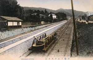 Incline Prints: Keage (Biwako) Incline / Cable Railway at Kyoto, Japan